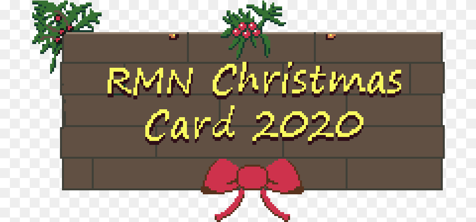 Rmn Christmas Card 2020 Rpgmakernet Language, Plant, Tree, Animal, Zoo Free Transparent Png