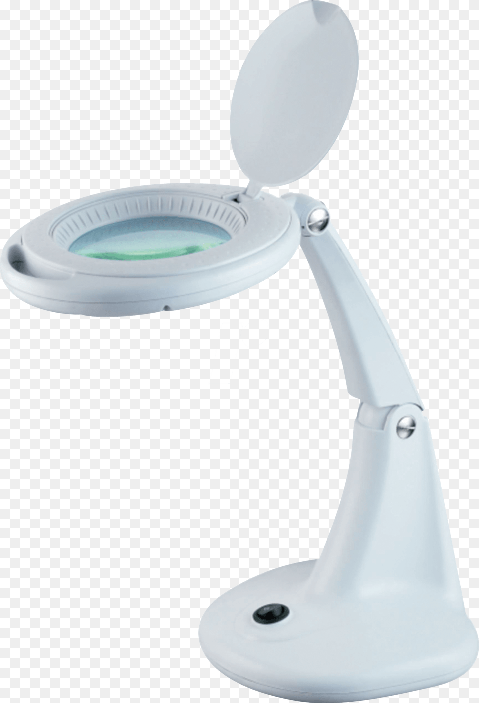 Rnd Led Desktop Magnifying Glass Lamp Makeup Mirror Free Png