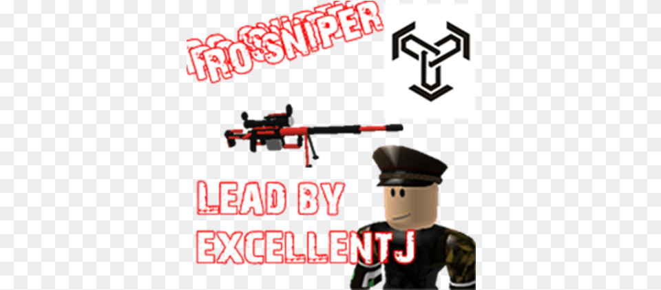 Ro Sniper Logo Roblox Spec Ops, Person, People, Weapon, Firearm Png Image