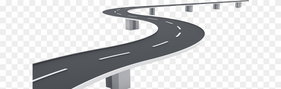 Road, Freeway, Highway, Overpass Free Png