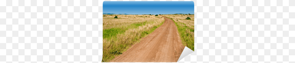 Road, Field, Outdoors, Nature, Grassland Free Png Download