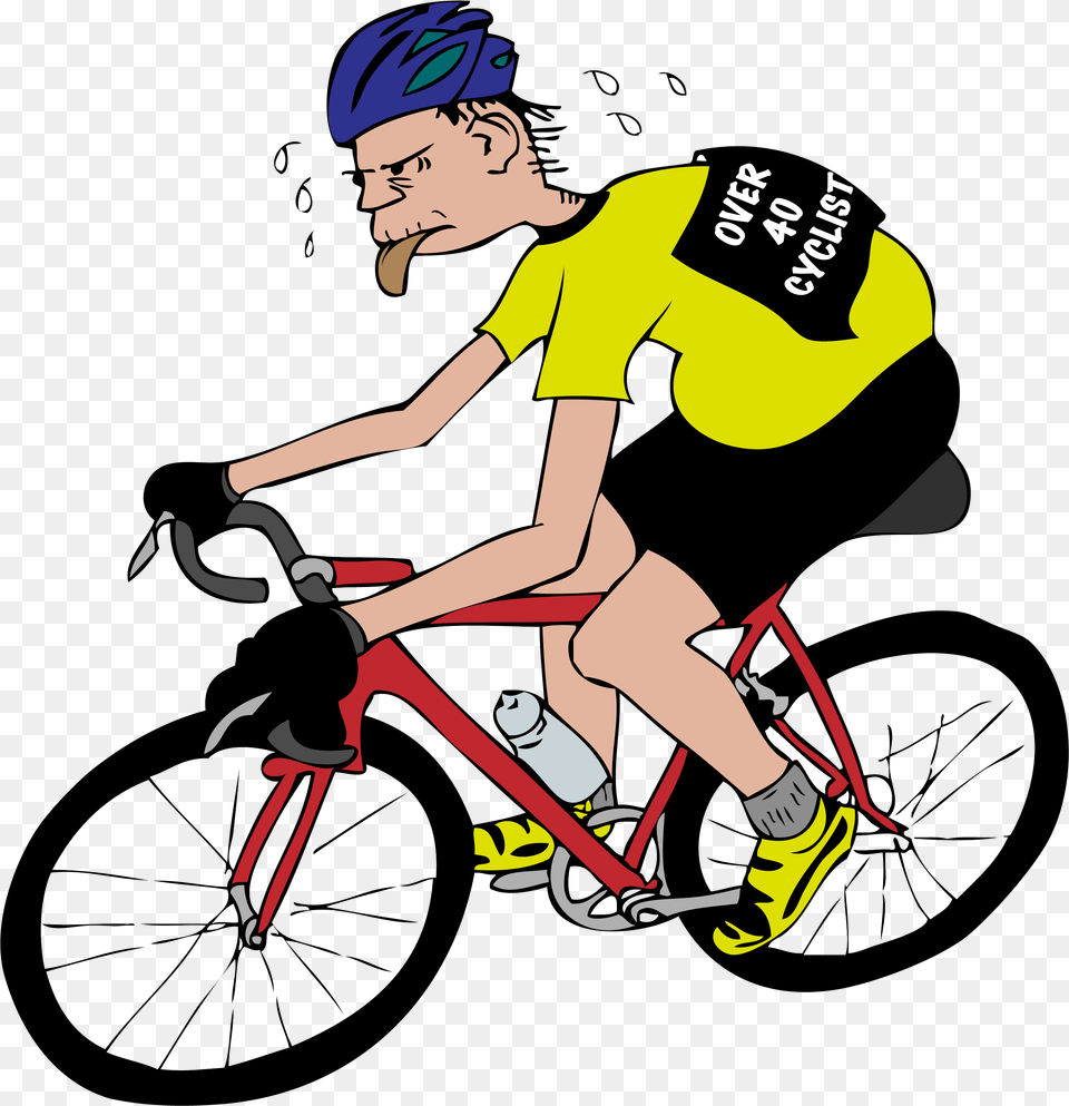 Road Bicycle, Person, Wheel, Machine, Vehicle Png