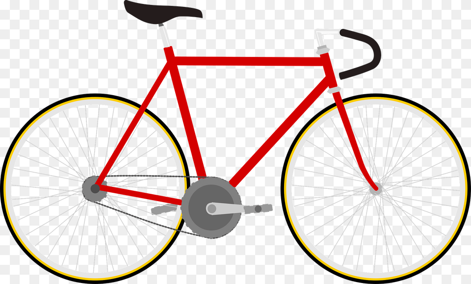 Road Bicycle Clipart, Machine, Spoke, Wheel, Transportation Free Png Download