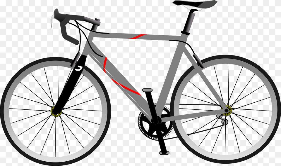 Road Bicycle Clipart, Machine, Mountain Bike, Transportation, Vehicle Png Image