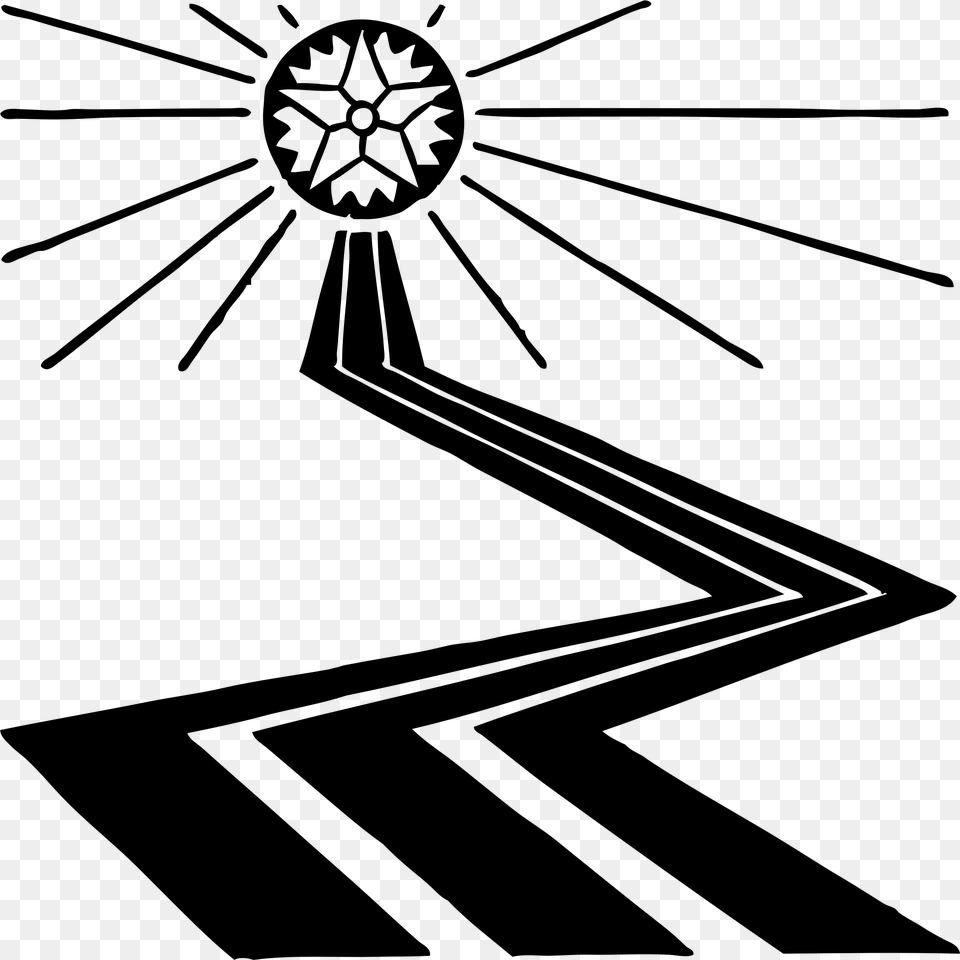 Road Clipart Pathway, Gray Free Png