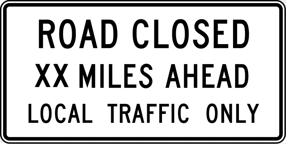 Road Closed Ahead Clipart, Sign, Symbol, Text Free Png
