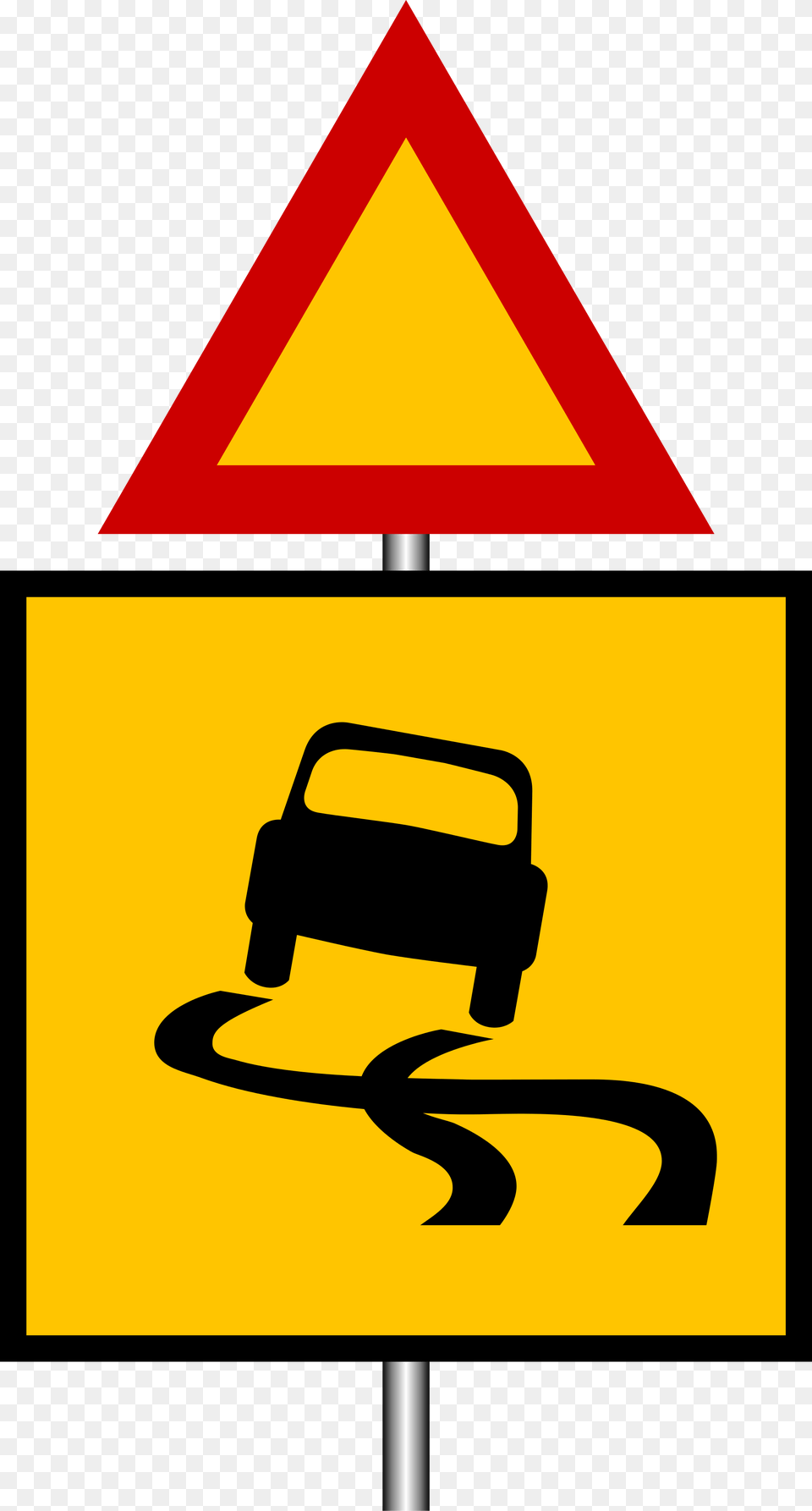 Road Danger Signs Road Signs In Zimbabwe, Sign, Symbol, Road Sign, Bulldozer Free Png Download
