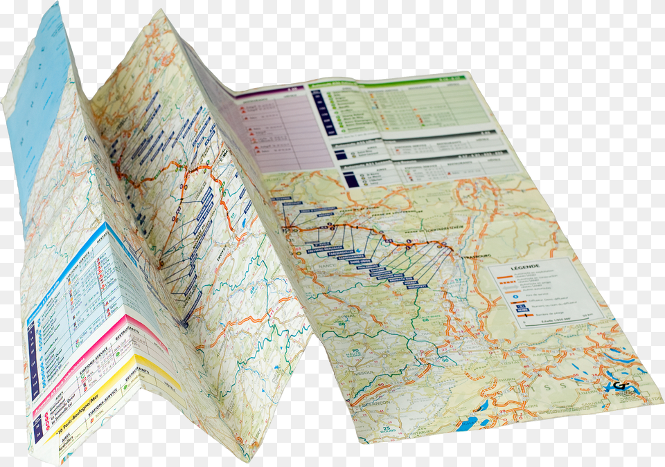 Road Folding City Clip Folded Road Map Png