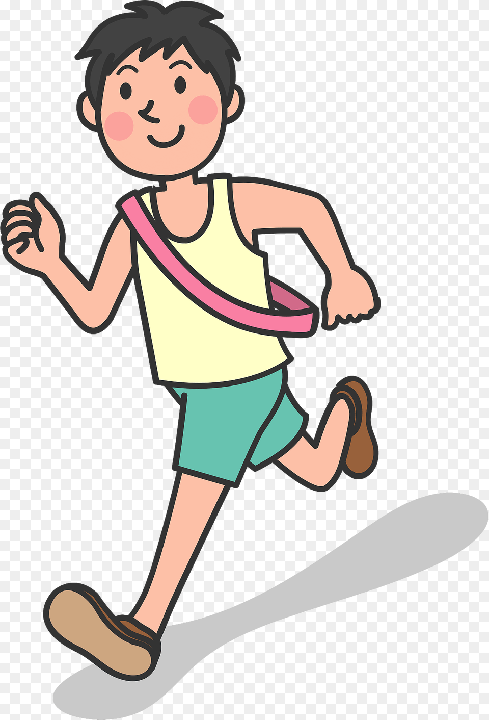 Road Relay Clipart, Baby, Person, Face, Head Png Image