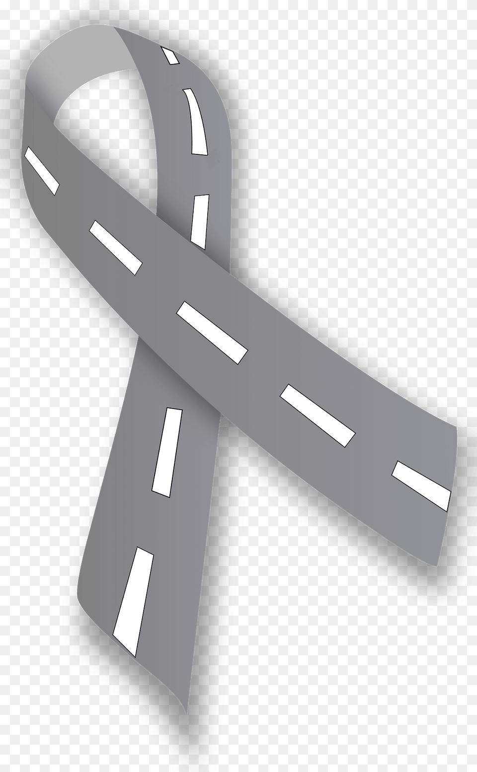 Road Ribbon Clipart, Cross, Symbol, Bow, Weapon Free Png Download