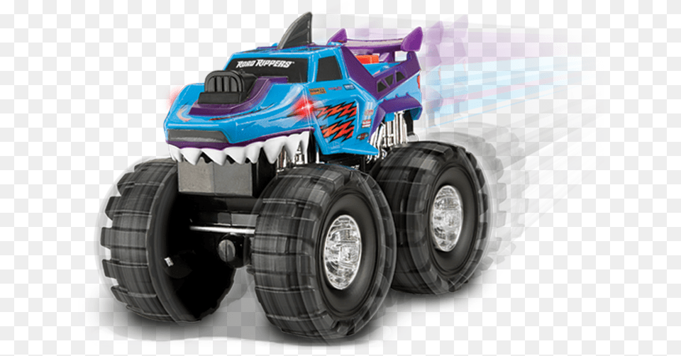 Road Rippers 4 X 4 Monster Trucks Assorted By Toystate, Machine, Wheel, Car, Transportation Png