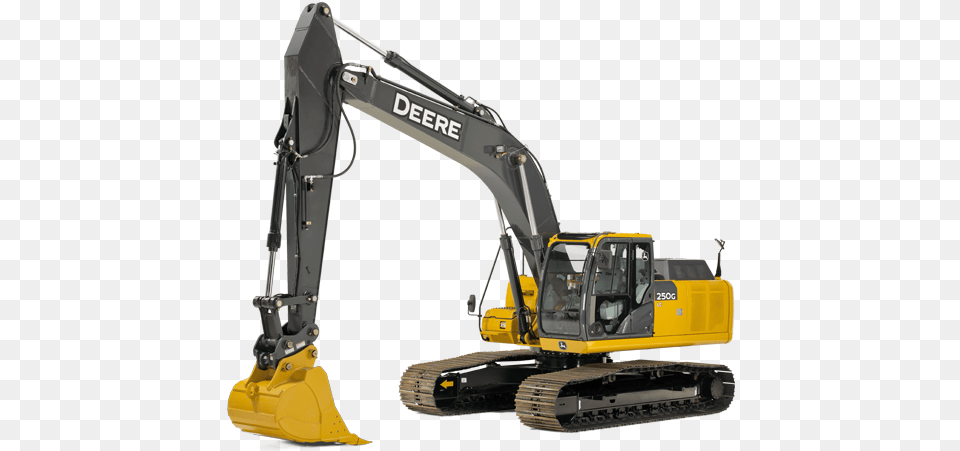 Road Rollers Tractors Bulldozers Cranes They All John Deere Excavator, Bulldozer, Machine Png Image