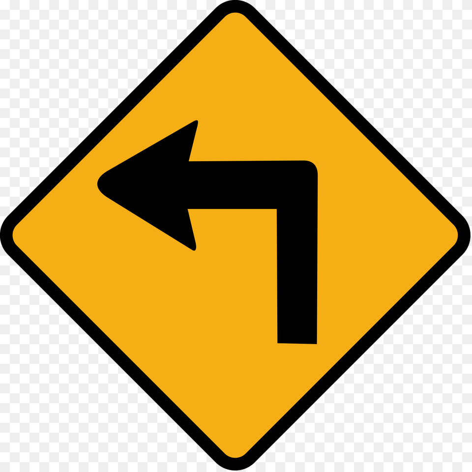 Road Sign Clipart Best Turn Left Sign Clipart, Symbol, Road Sign Free Png