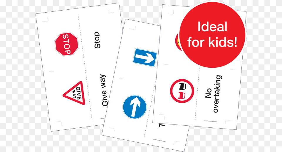 Road Sign Flash Cards Flash Card On Road Signs, Text, Advertisement, Paper Png