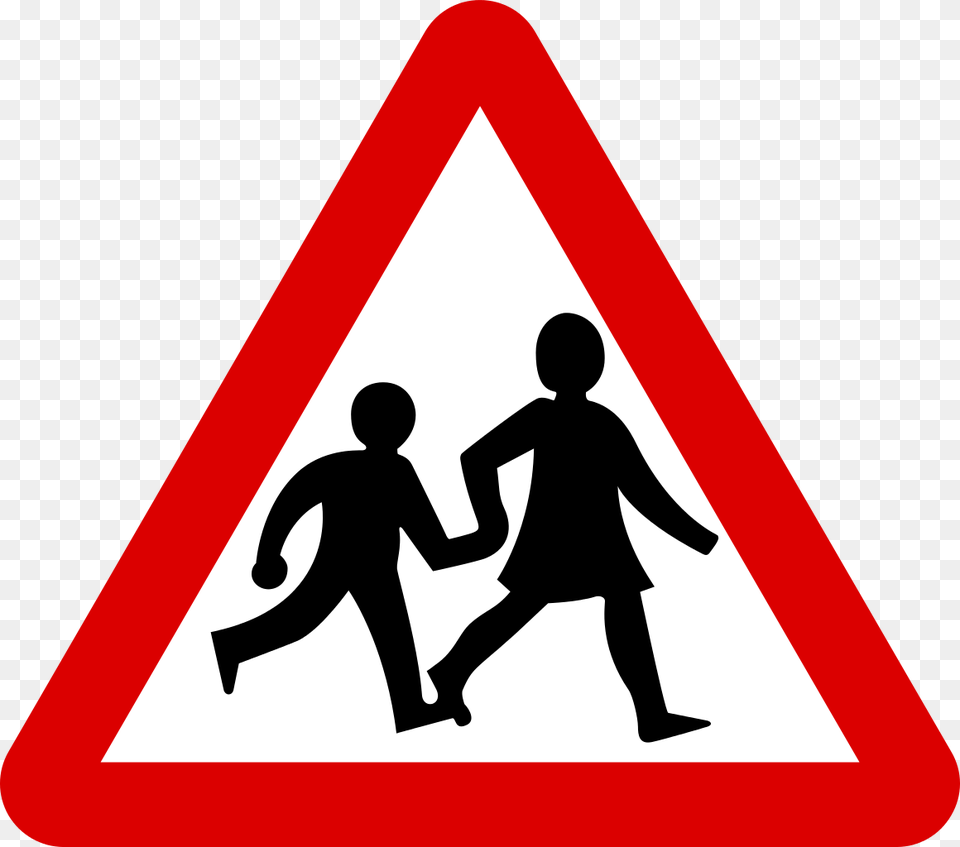 Road Sign For School, Symbol, Road Sign, Adult, Male Png