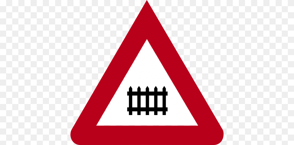 Road Signrailway Icon Rail Cross, Sign, Symbol, Road Sign, Triangle Png