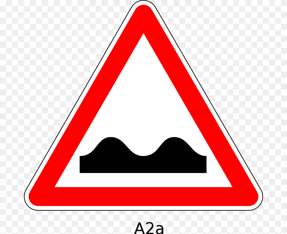 Road Signs Bumpy Road Clipart Signs To Warn Us Of Danger, Sign, Symbol, Road Sign, Triangle Png