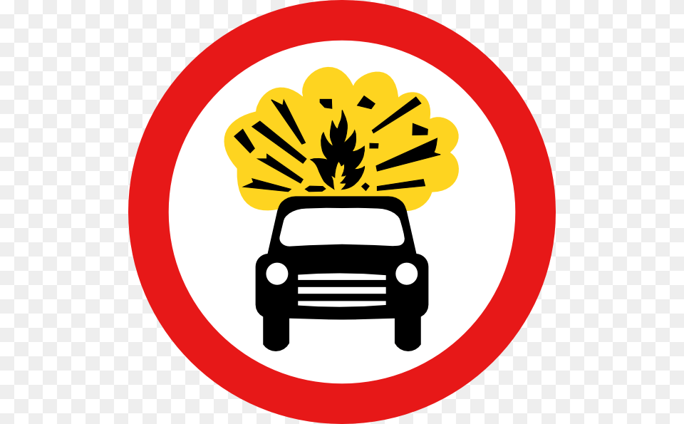 Road Signs Car Explosion Kaboom Clip Art For Web, Sign, Symbol, Road Sign Free Transparent Png
