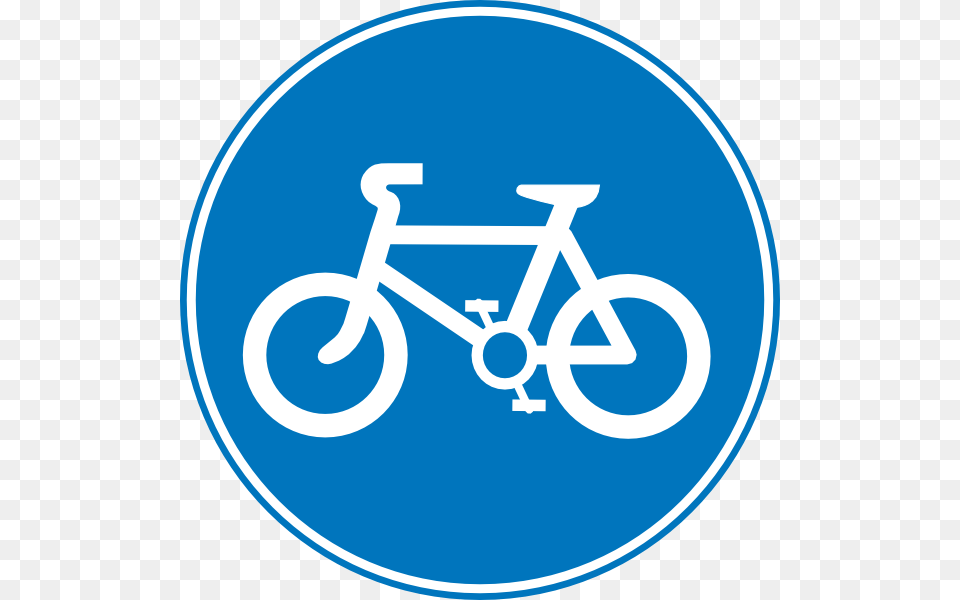 Road Signs Clip Art Free Vector, Bicycle, Transportation, Vehicle, Disk Png Image