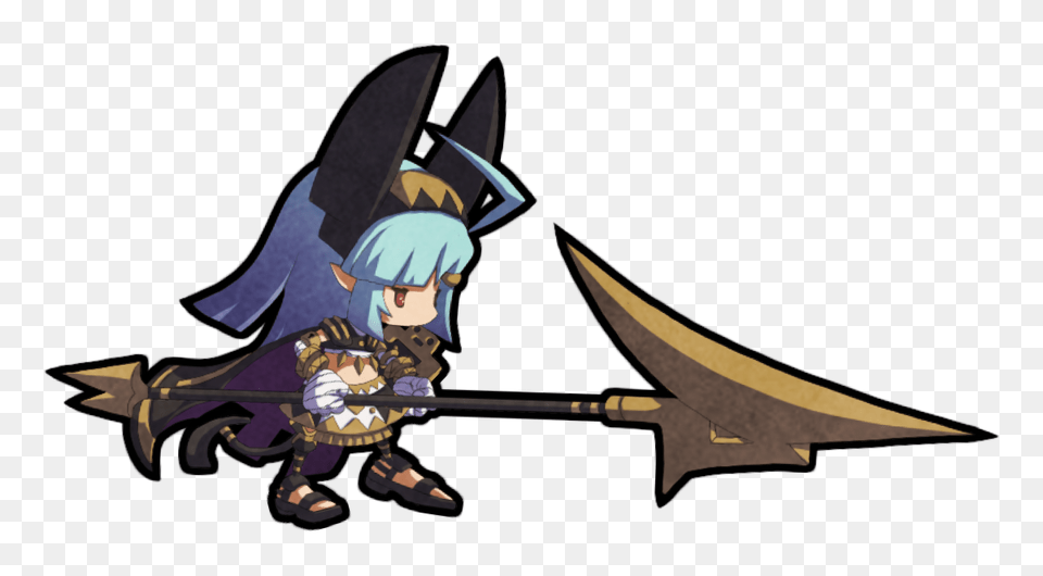 Road To Dragons On Twitter It Seems Like Demi Anubis Is Not, Baby, Person, Sword, Weapon Free Png Download