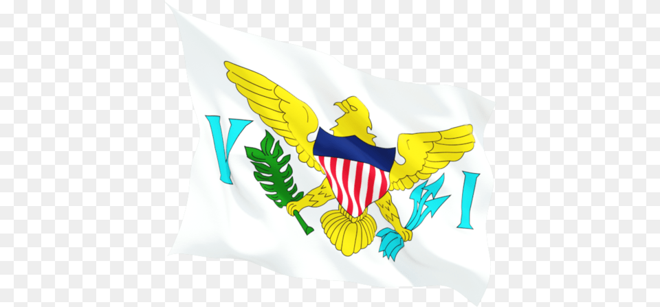 Road To Miss Universe 2017 Flag Of The United States Virgin Islands, Emblem, Symbol, Animal, Fish Free Png