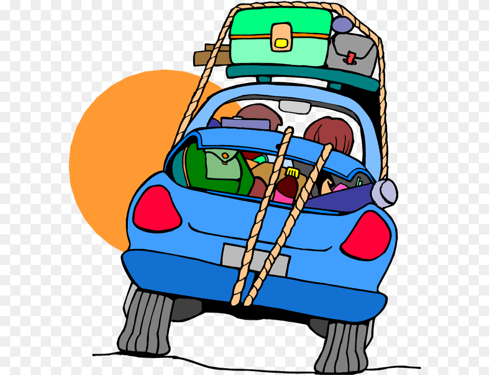 Road Trip Car Clipart Clip Art Free 28 Collection Of Road Trip Clipart, Transportation, Vehicle, Car Trunk Png Image