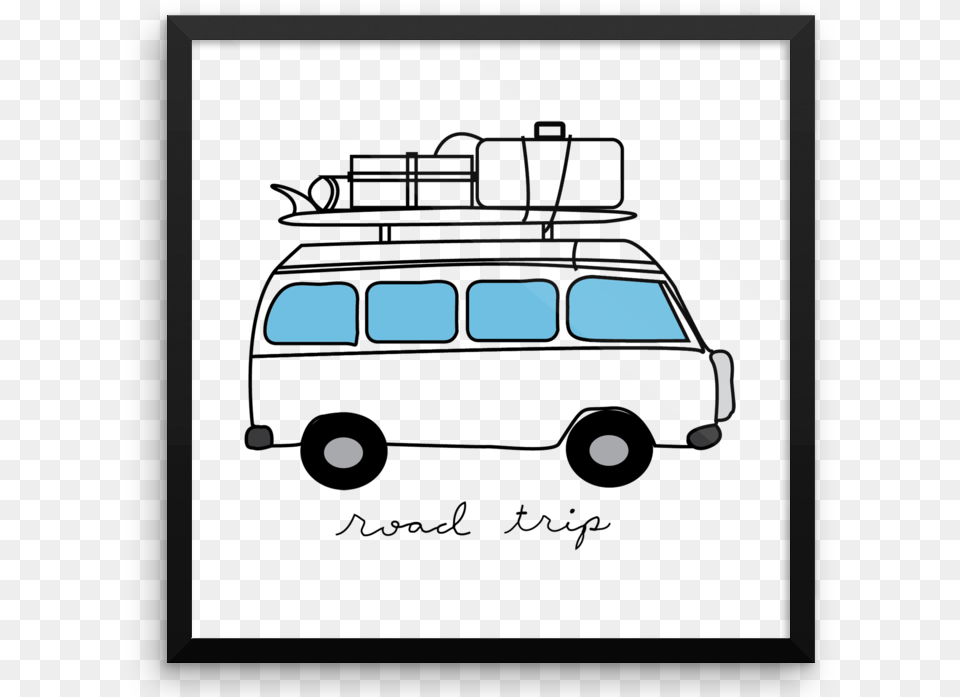 Road Trip Clipart Compact Van, Transportation, Vehicle Free Png Download