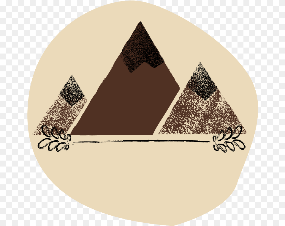 Road Trip To Kampos Village Geometric, Triangle, Home Decor, Disk Png