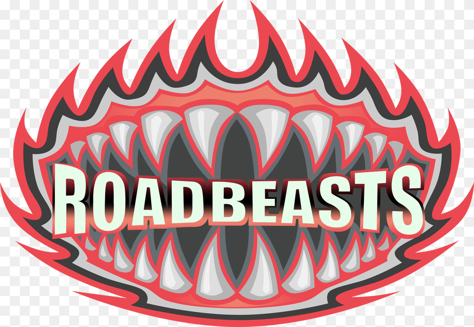 Roadbeasts Logo, Body Part, Mouth, Person, Teeth Png Image