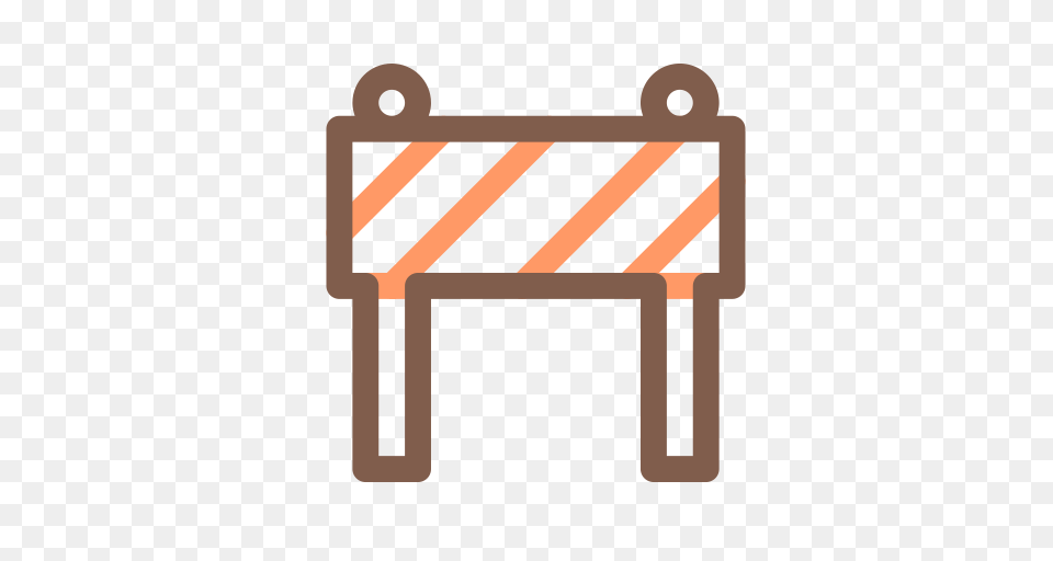 Roadblock And Icon With And Vector Format For, Fence, Barricade Free Png