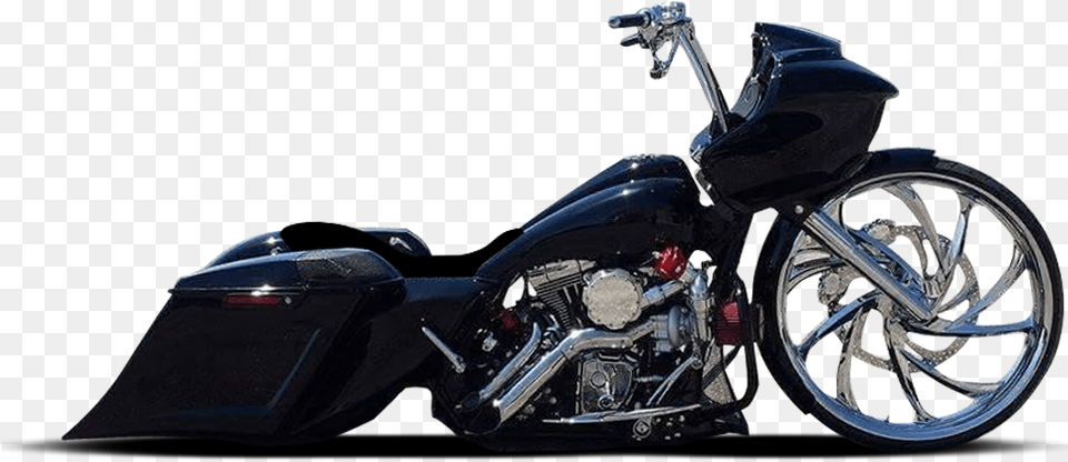 Roadglide Harley Custom Bagger, Spoke, Vehicle, Transportation, Machine Free Png Download