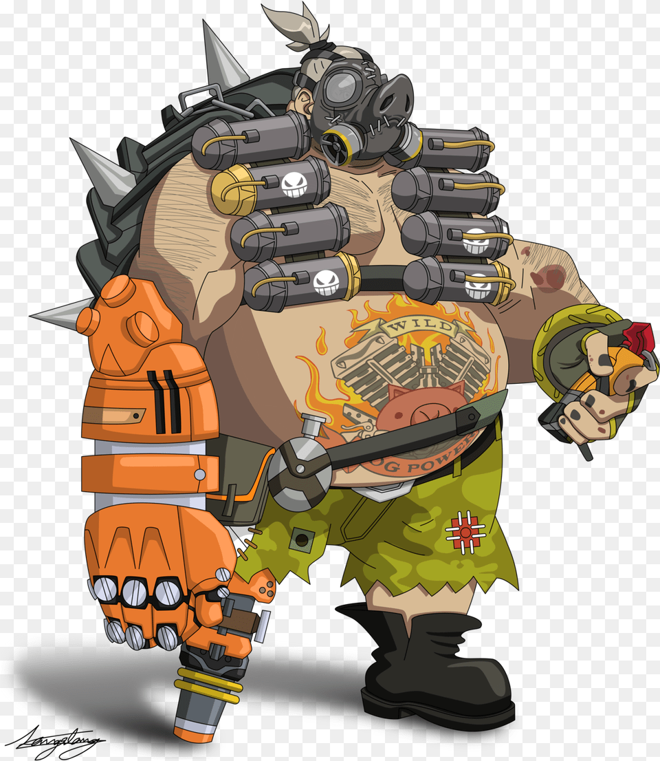 Roadhog As Junkrat, Book, Comics, Publication Free Png