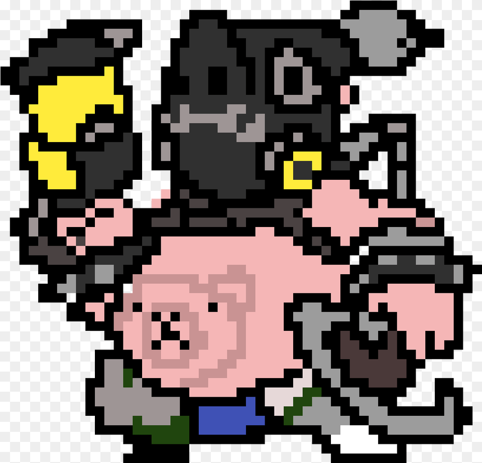 Roadhog Pixel, Art, Qr Code Free Png