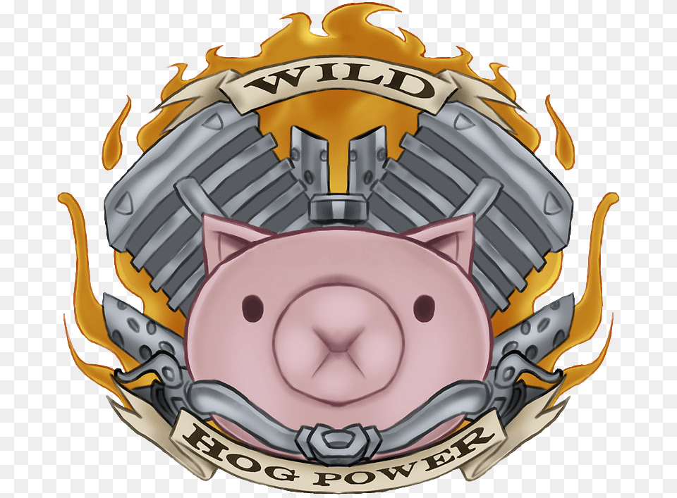Roadhog Tattoo Download Roadhog Tattoo Transparent, Animal, Mammal, Pig Free Png