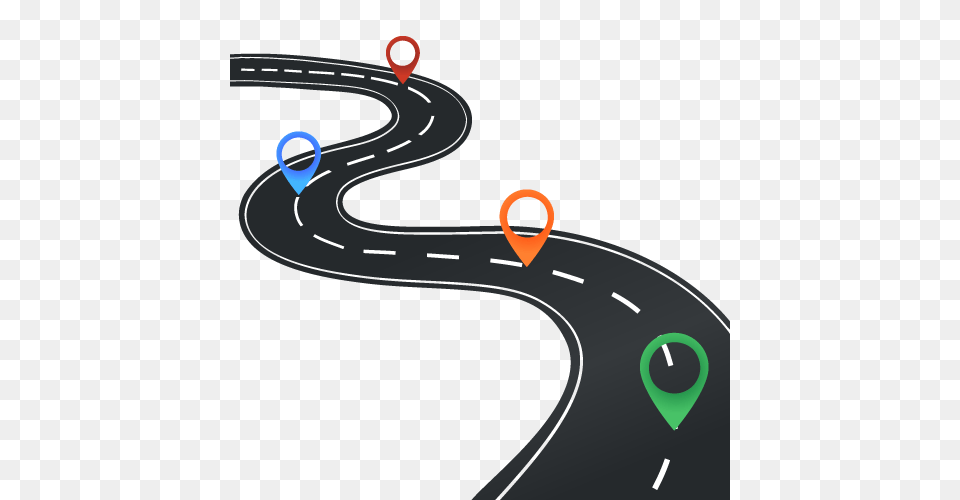 Roadmap Clipart, Road, Freeway, Outdoors Png Image