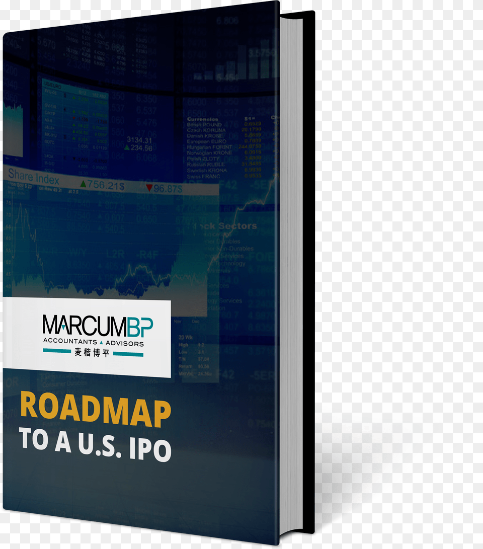 Roadmap To A Us Ipo Book Mock Up, Advertisement, Computer Hardware, Electronics, Hardware Free Png Download