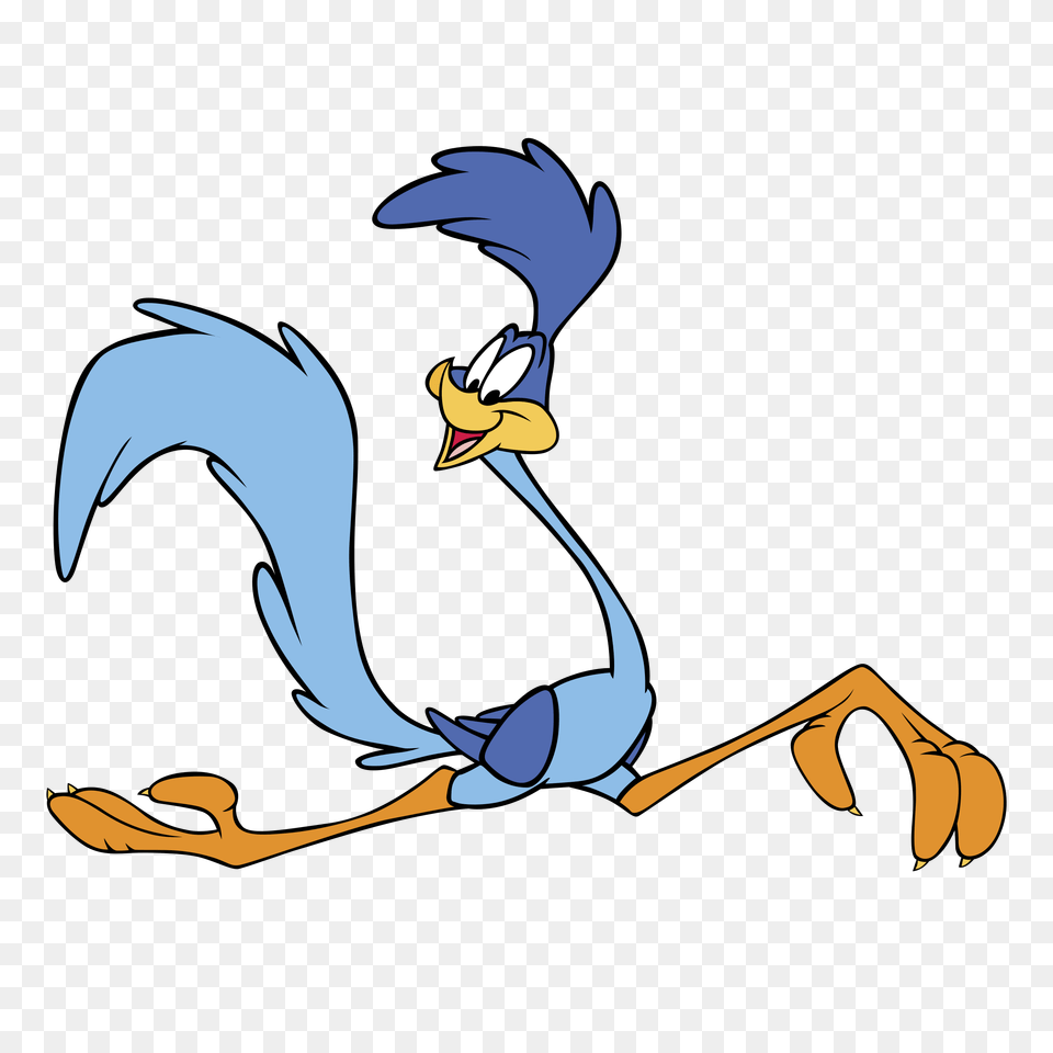 Roadrunner Logo Transparent Vector, Cartoon, Animal, Fish, Sea Life Png Image