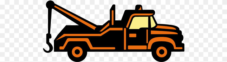 Roadside Services Available Tow Wrecker Truck Side Retro Card, Tow Truck, Transportation, Vehicle, Bulldozer Free Transparent Png