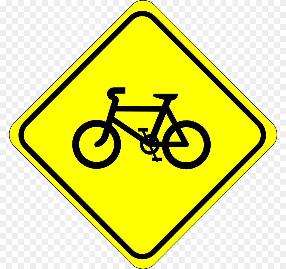 Roadsigh Fence Clipart Explore Pictures, Sign, Symbol, Bicycle, Transportation Free Png Download