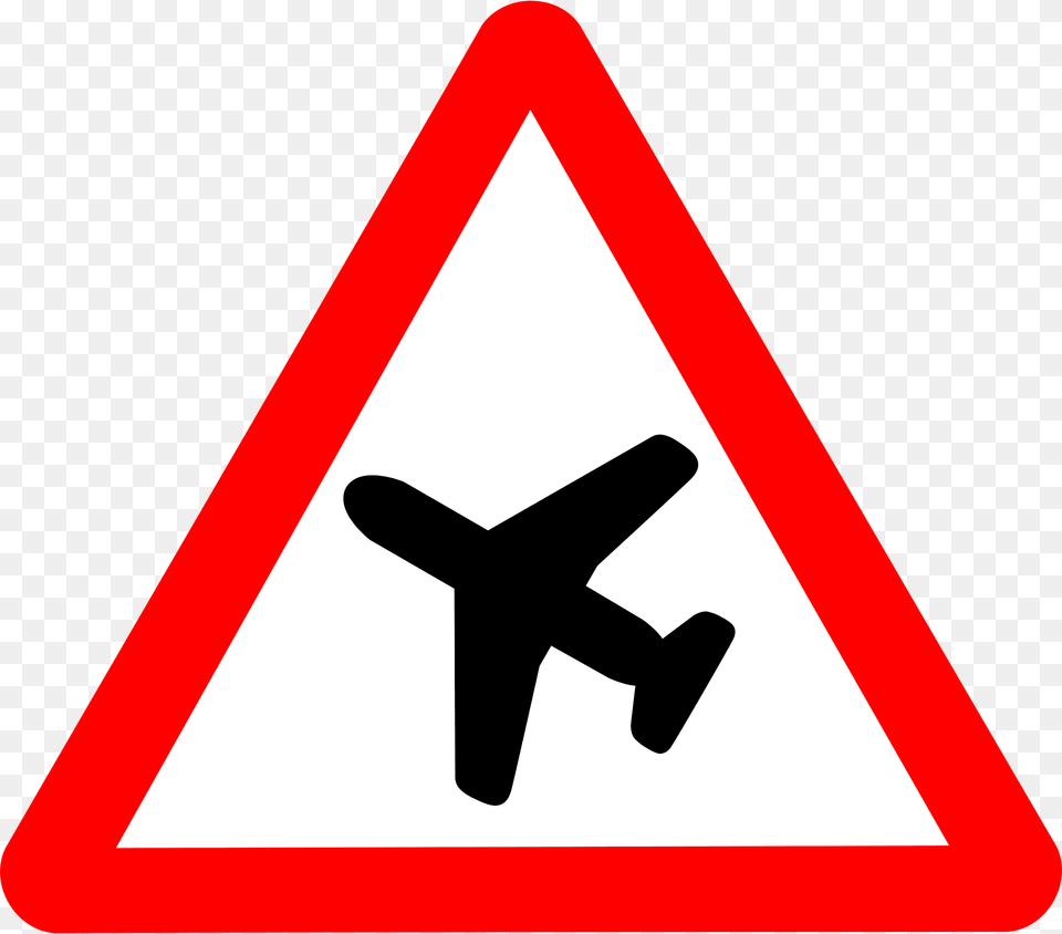 Roadsign Aiplane Clipart, Sign, Symbol, Road Sign Png