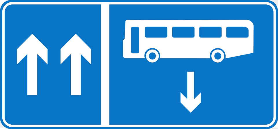 Roadsign Bus Opposite Clipart, Sign, Symbol, Road Sign Free Transparent Png