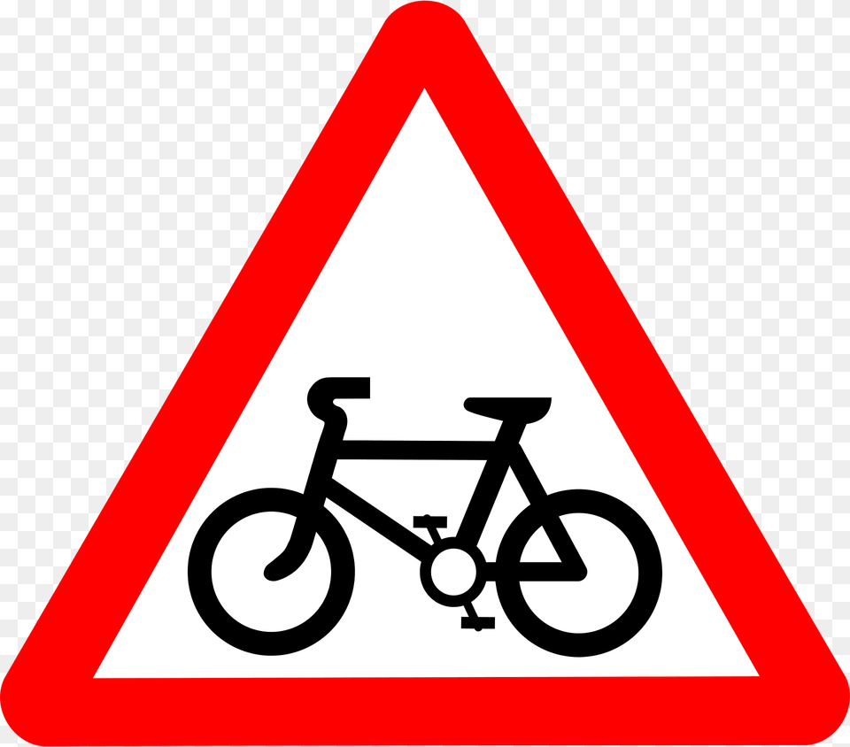 Roadsign Cycle Route Clipart, Sign, Symbol, Bicycle, Transportation Free Png