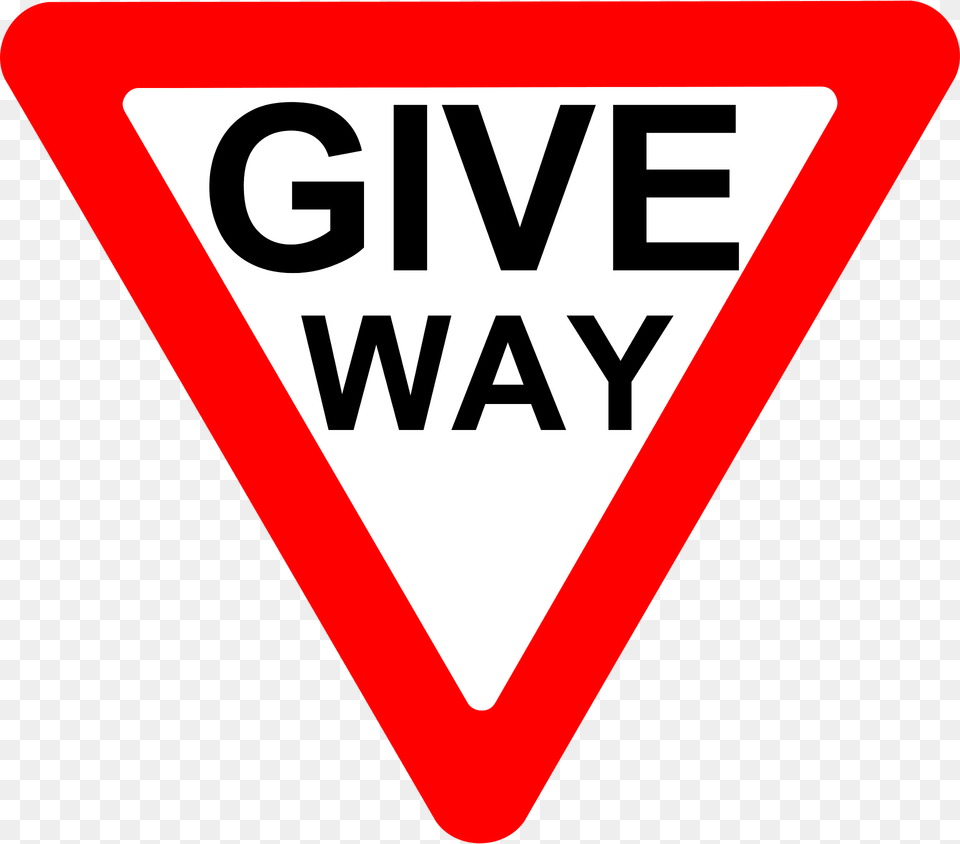 Roadsign Give Way Clipart, Sign, Symbol, Road Sign, Dynamite Png