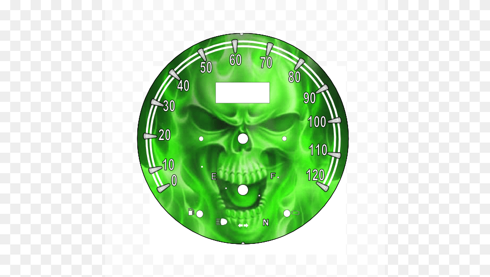 Roadstar Green Flame Skull C15 Flaming Skull Cornhole Laminated Decal Wrap Set, Clothing, Hardhat, Helmet, Gauge Free Transparent Png
