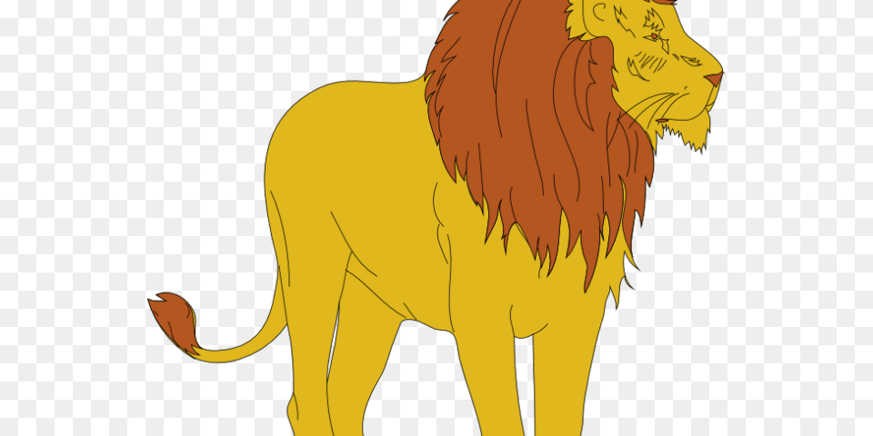 Roar Clipart Fierce Lion Animated Lion, Wildlife, Animal, Mammal, Person Png Image