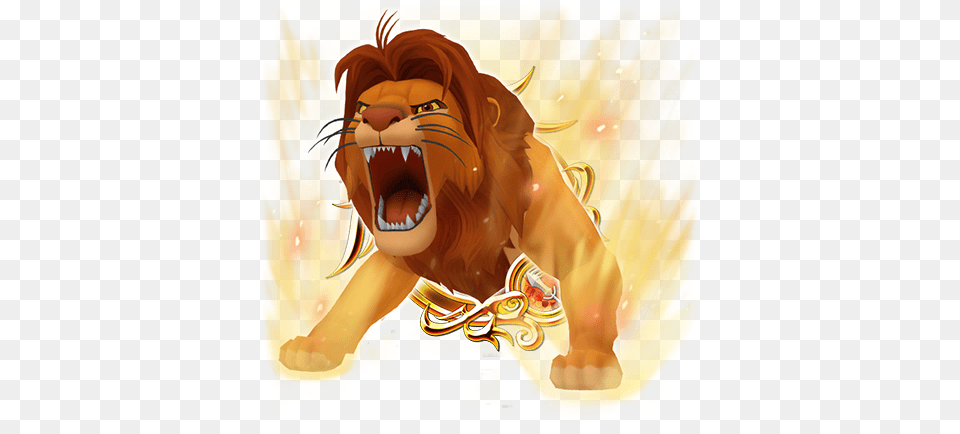 Roar Kh Bbs The Lion King, Animal, Mammal, Wildlife, Adult Png Image