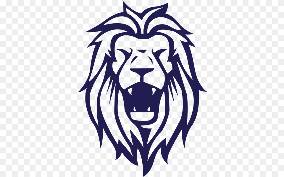 Roaring Lion Head Logos, Person, Animal, Mammal, Wildlife Free Png Download