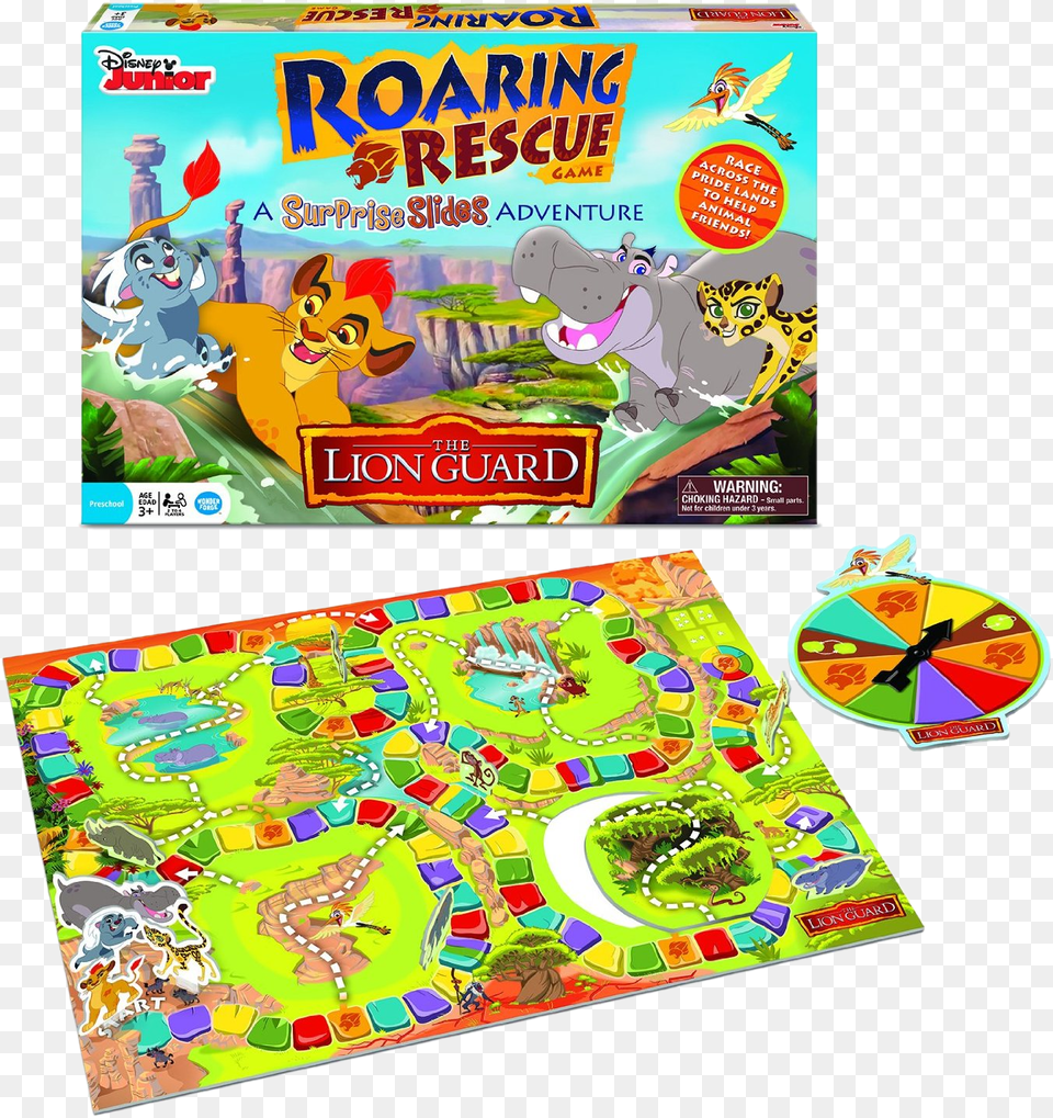 Roaring Rescue Disney The Lion Guard Surprise Slides Board Game Free Png Download