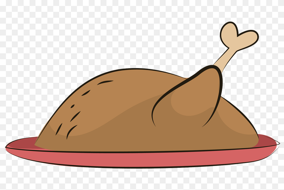 Roast Chicken Clipart, Food, Clothing, Meal, Hat Free Transparent Png