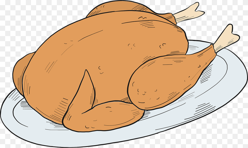 Roast Chicken Clipart, Meal, Dinner, Food, Turkey Dinner Free Transparent Png